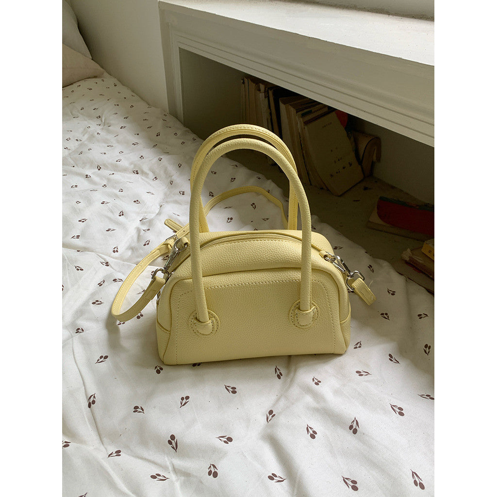 Ielgy Portable Bowling Bag Casual All-Match Small Fresh One-Shoulder Messenger Boston Pillow Bag