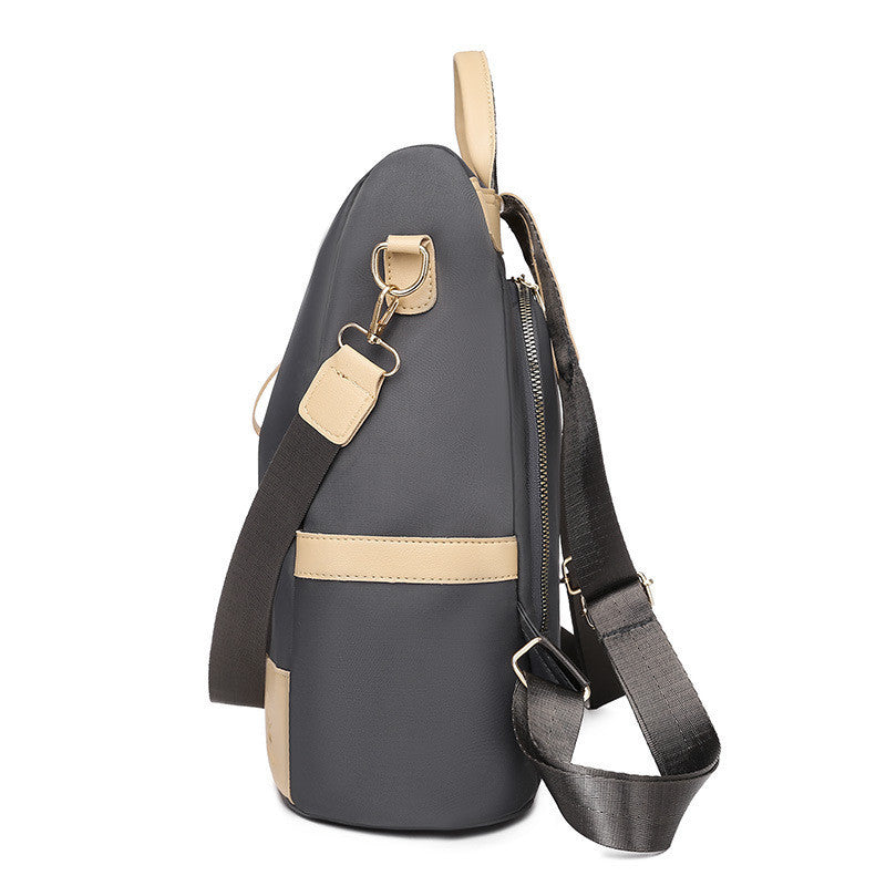 Ielgy Ladies Casual Backpack Fashion Oxford Anti-theft Travel Backpack