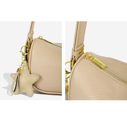 Ielgy Korean Version Casual All-Match Shoulder Female Bag Solid Color Pillow Bag Fashion Crossbody
