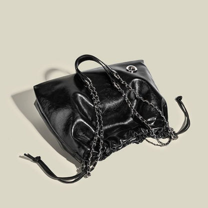 Ielgy Chain Diamond Bag Large Capacity Shoulder Messenger Bag All-Match