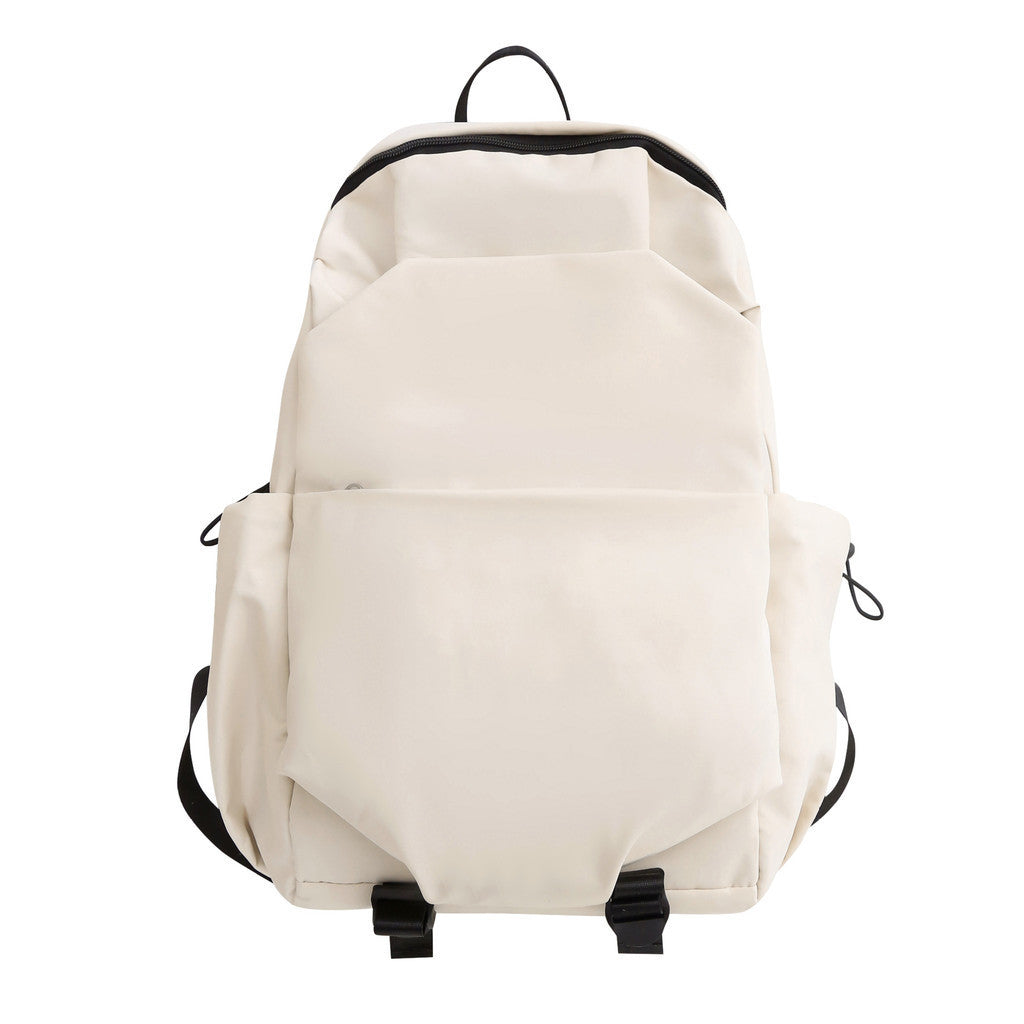 Ielgy Student Backpack Fashion Trendy Large Capacity Water Repellent Student Casual Backpack