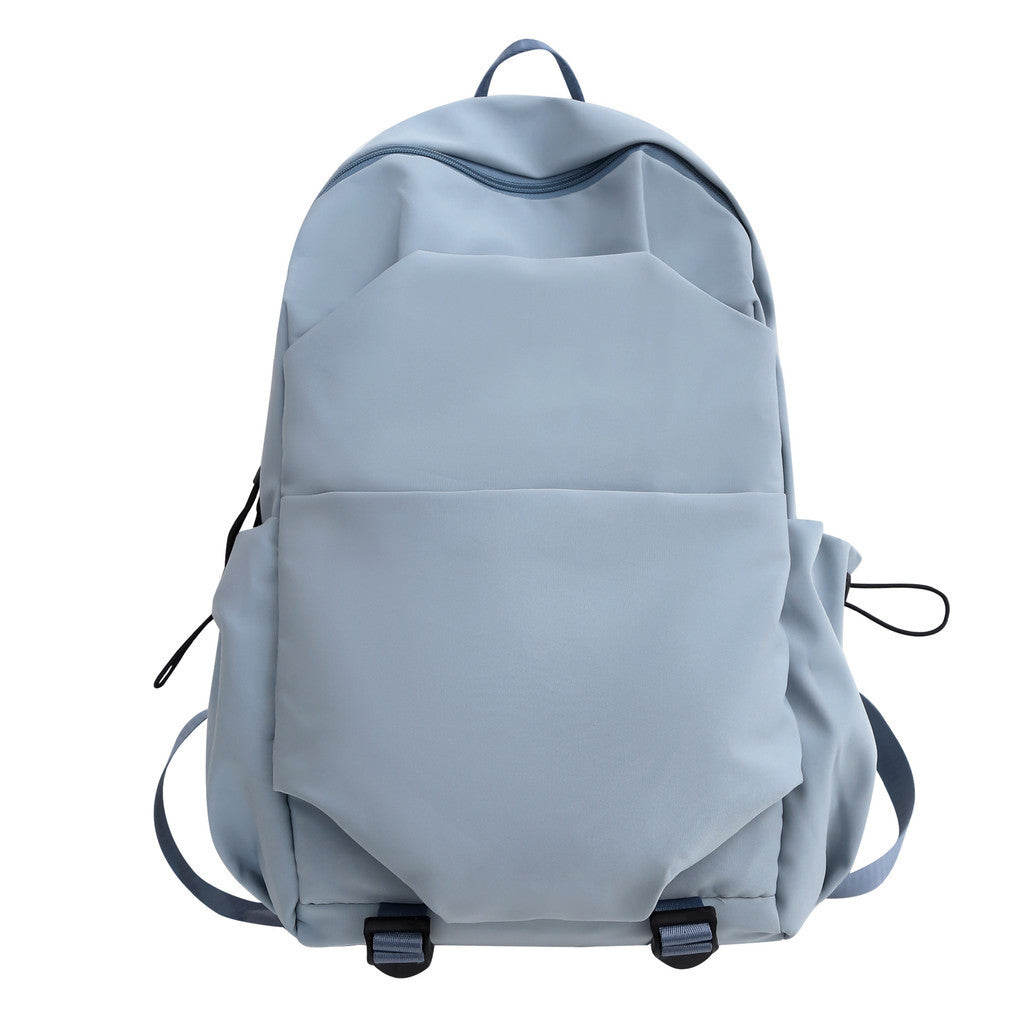 Ielgy Student Backpack Fashion Trendy Large Capacity Water Repellent Student Casual Backpack