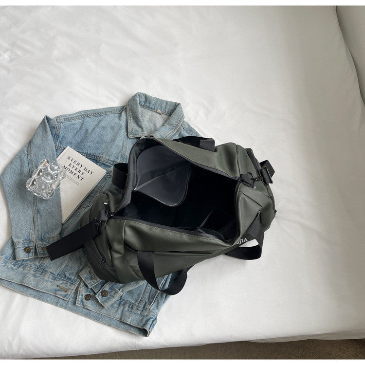 Ielgy Outing Messenger Dry Wet Separation Sports Gym Bag High-End Travel Luggage Bag Large Capacity Portable Travel Bag