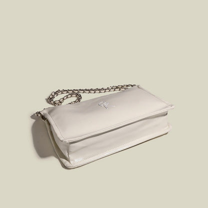 Ielgy Ladies High-End Underarm Pleated Bag Chain Fashion All-Match One-Shoulder Messenger