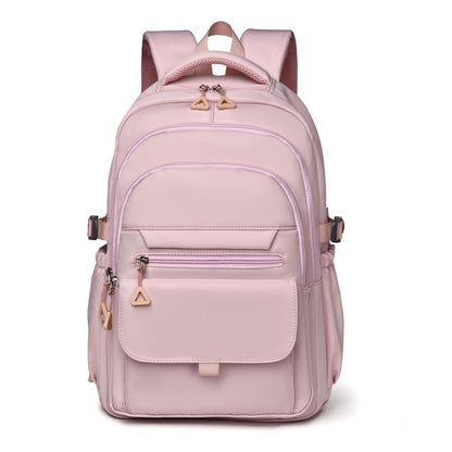 Ielgy Japanese Style Large-Capacity Fashion Bag Simple Student Backpack