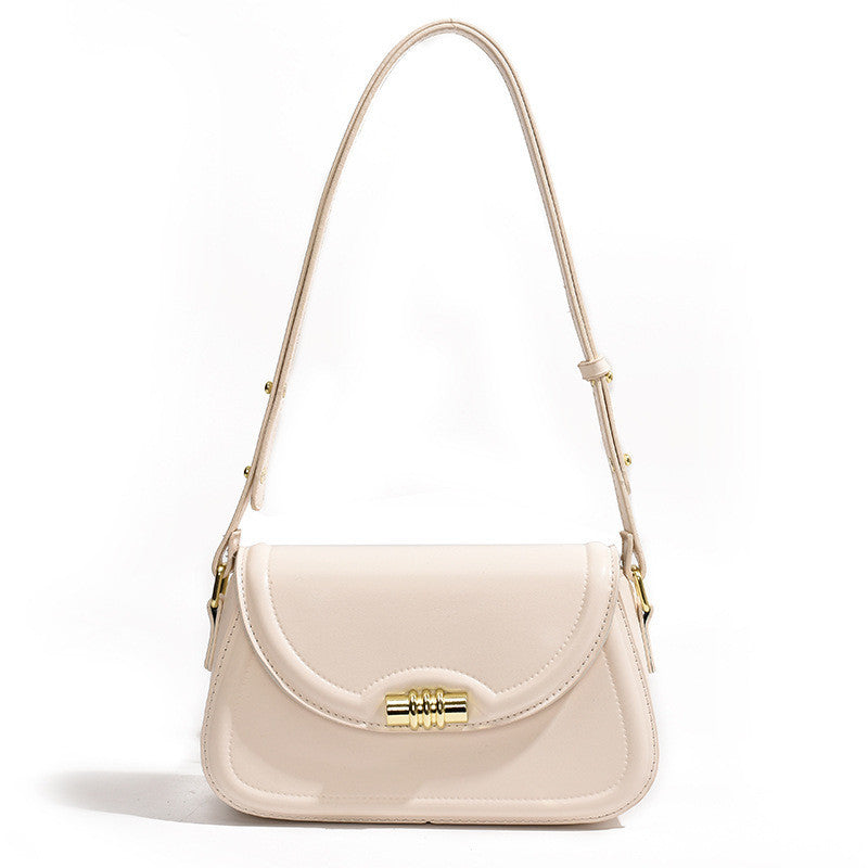 Ielgy Ladies Black Trendy Fashion Small Square Bag All-Match Casual Fashion Trendy Messenger Bag