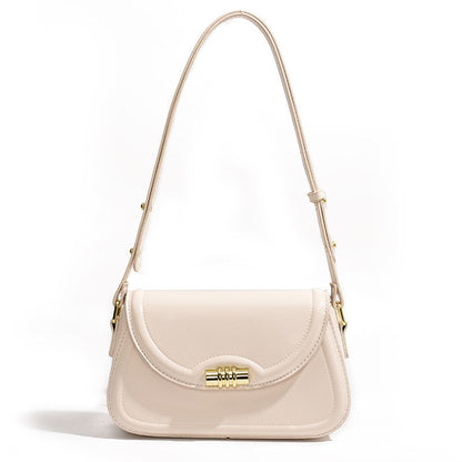 Ielgy Ladies Black Trendy Fashion Small Square Bag All-Match Casual Fashion Trendy Messenger Bag