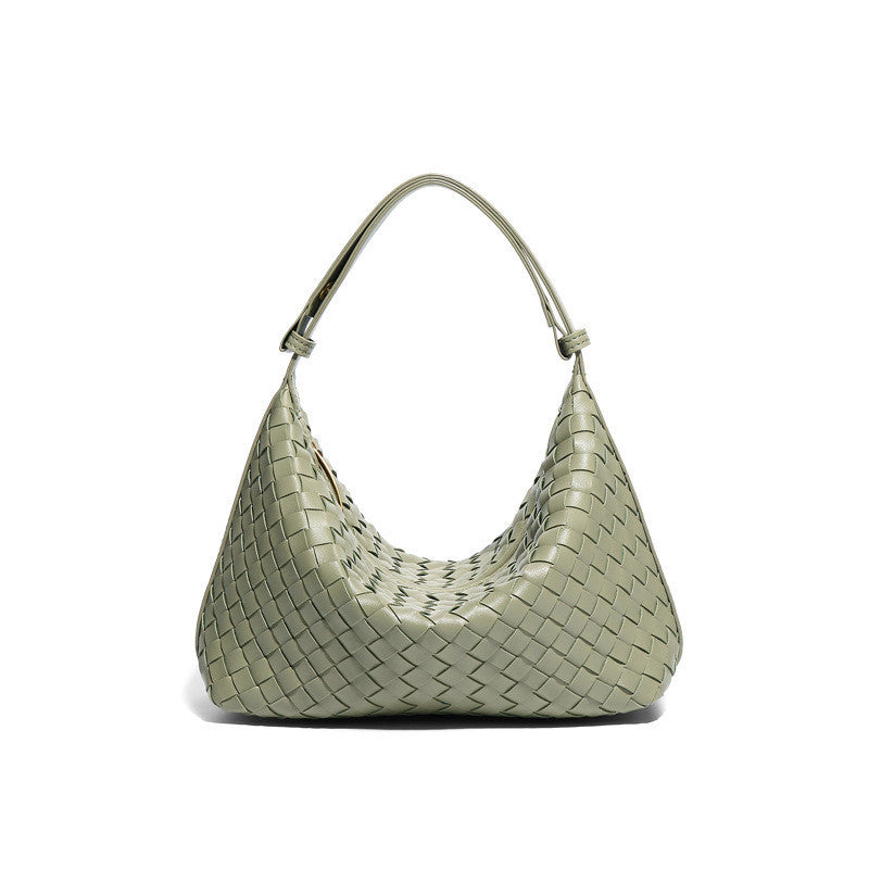 Ielgy Trendy All-Match Handbag Female Fashion Simple Niche Shoulder Armpit Bag