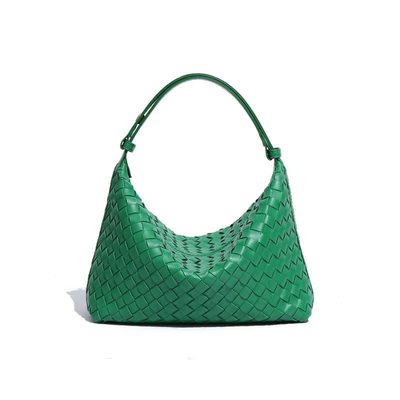 Ielgy Trendy All-Match Handbag Female Fashion Simple Niche Shoulder Armpit Bag