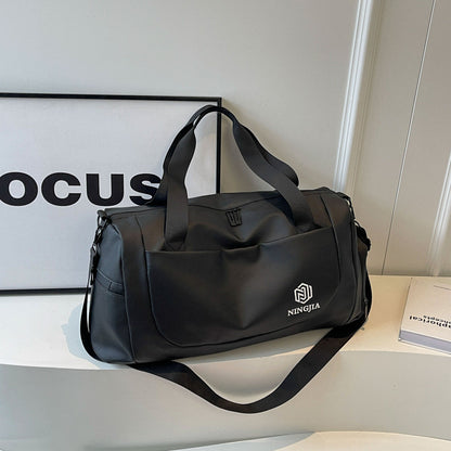 Ielgy Outing Messenger Dry Wet Separation Sports Gym Bag High-End Travel Luggage Bag Large Capacity Portable Travel Bag