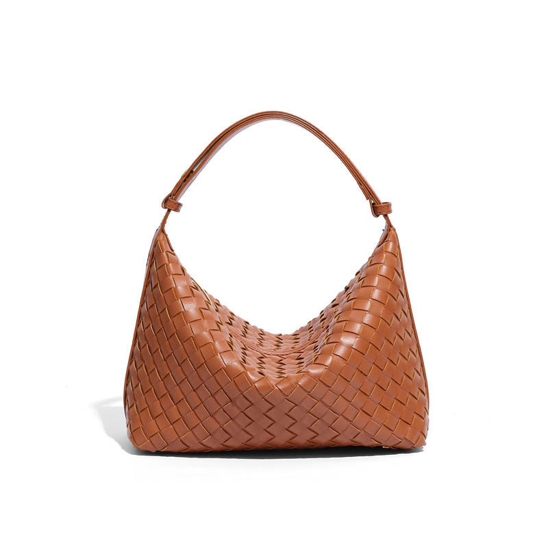Ielgy Trendy All-Match Handbag Female Fashion Simple Niche Shoulder Armpit Bag