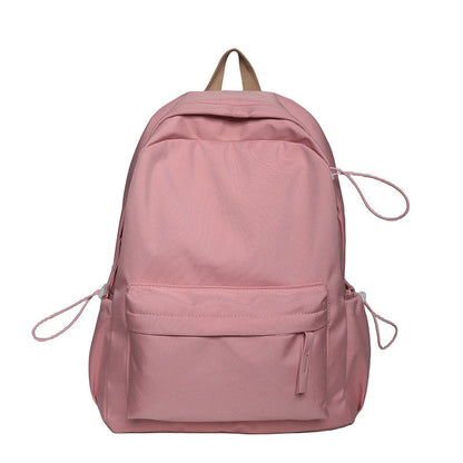 Ielgy Large-Capacity Backpack Student All-Match Schoolbag Commuter Outing Travel Commuter Backpack