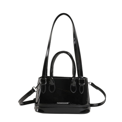 Ielgy Ladies Summer Outing Small Silver Small Bag High-End Feeling Popular Fashion One-Shoulder Messenger Bucket Bag