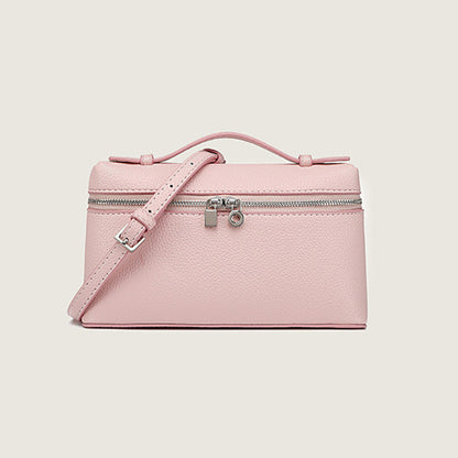 Ielgy Messenger Lunch Box Bag pu Leather Mini Fashion Portable Box Bag