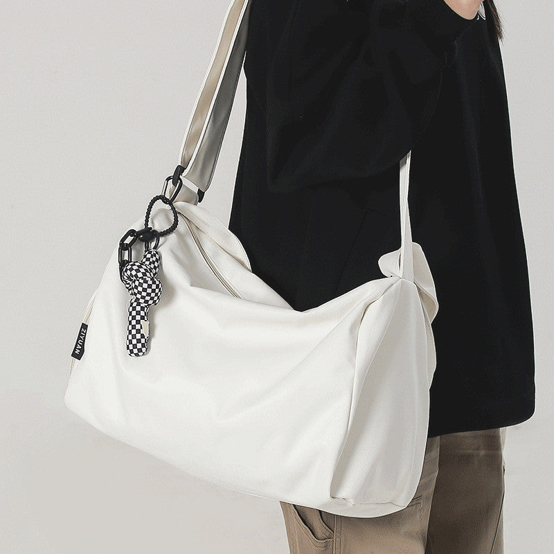 Ielgy Leisure Large-Capacity Travel Bag All-Match Simple Cross-Body Sports Yoga Gym Bag Waterproof Backpack