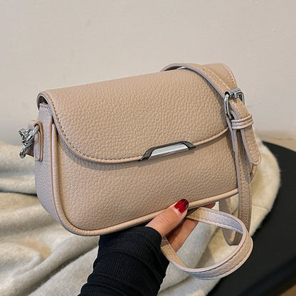 Ielgy Ladies Bag High-End Fashionable All-Match One-Shoulder Cross-Body Small Square