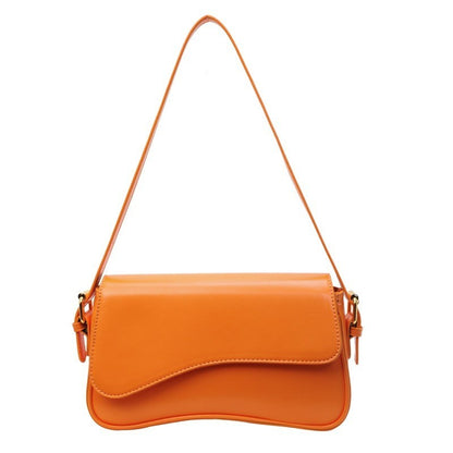 Ielgy One-Shoulder Temperament Fashion Texture Messenger Bag Simple All-Match Niche Design Underar