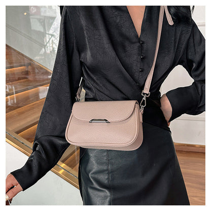 Ielgy Ladies Bag High-End Fashionable All-Match One-Shoulder Cross-Body Small Square