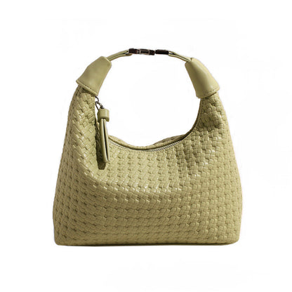 Ielgy Hand-Carry Fashion Pea Bag Simple Casual All-Match One-Shoulder High-End Cross-Body Female Bag