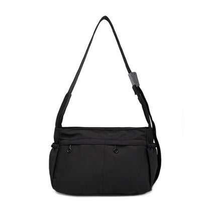 Ielgy Sunscreen Waterproof Lightweight Canvas Bag Multi-pocket Large Capacity Casual All-match One-shoulder Messenger Bag