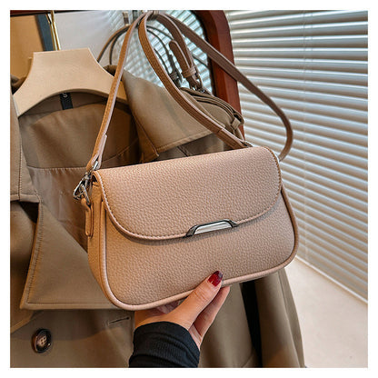 Ielgy Ladies Bag High-End Fashionable All-Match One-Shoulder Cross-Body Small Square