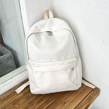Ielgy Backpack Nylon Ultra-Light Casual Bag Japanese Large-Capacity Travel Bag Student School Bag