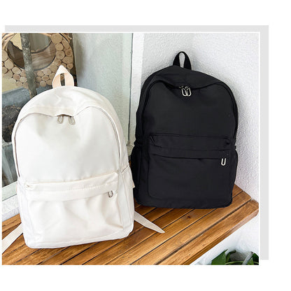 Ielgy Backpack Nylon Ultra-Light Casual Bag Japanese Large-Capacity Travel Bag Student School Bag