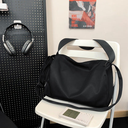 Ielgy Leisure Large-Capacity Travel Bag All-Match Simple Cross-Body Sports Yoga Gym Bag Waterproof Backpack