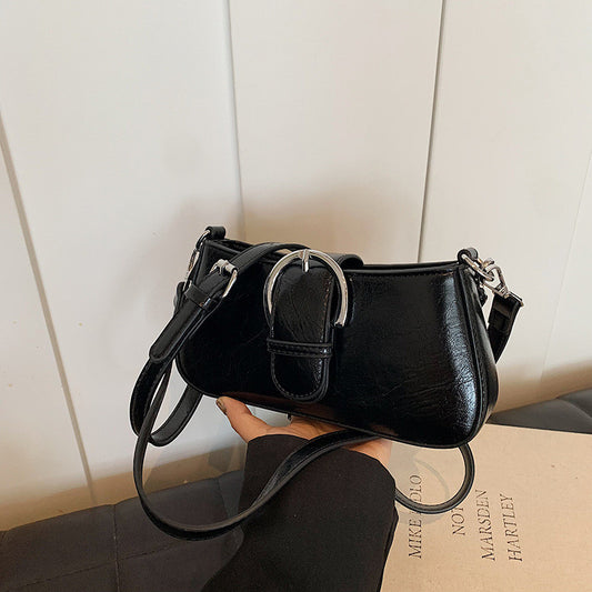 Ielgy Red Underarm Bag Female Large-Capacity Fashion One-Shoulder Cross-Body Small Square Bag