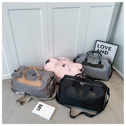 Ielgy Sports Yoga Gym Bag Dry Wet Separation Swimming Bag Large Capacity Leisure Short-distance Travel Bag Luggage Bag