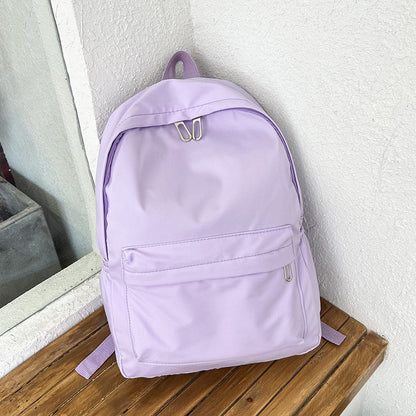Ielgy Backpack Nylon Ultra-Light Casual Bag Japanese Large-Capacity Travel Bag Student School Bag