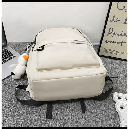 Ielgy Backpack Simple Large Capacity Travel Backpack Casual Japanese Student School Bag