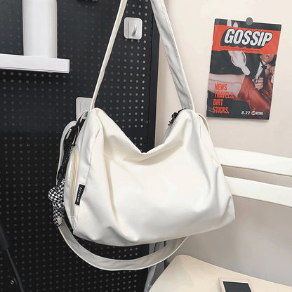 Ielgy Leisure Large-Capacity Travel Bag All-Match Simple Cross-Body Sports Yoga Gym Bag Waterproof Backpack