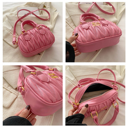Ielgy Western Style Embroidered Thread Pillow Bag Korean Version Trendy One-Shoulder Messenger Portable Fashion Fema