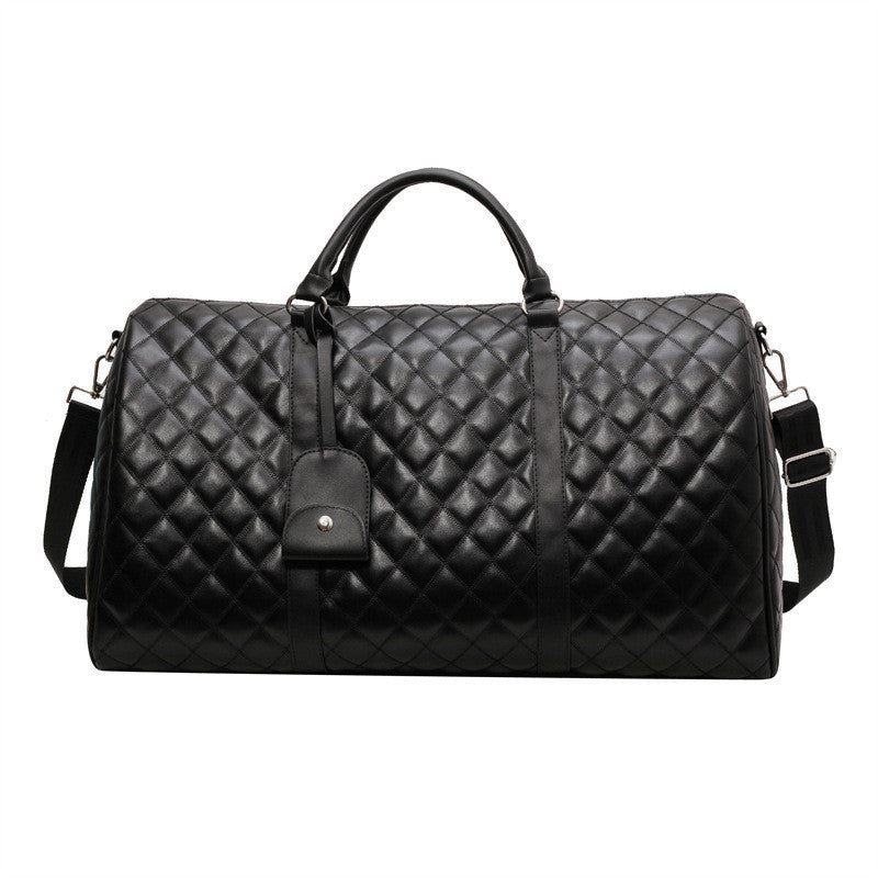 Ielgy Travel Commuter Storage Bag Large Capacity Short-distance Business Trip Luggage Bag Diamond Large Capacity Portable Travel Bag