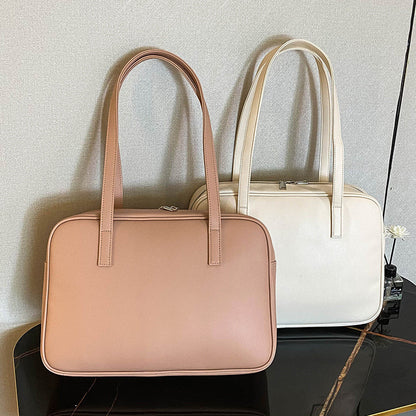 Ielgy Large Capacity One-Shoulder Large Bag Ladies All-Match Computer Bag