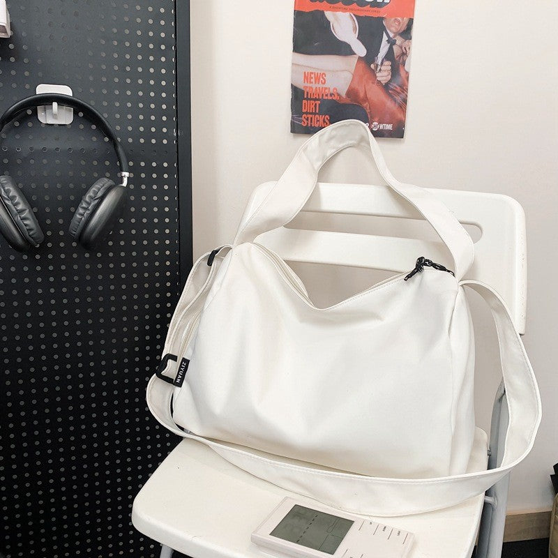 Ielgy Leisure Large-Capacity Travel Bag All-Match Simple Cross-Body Sports Yoga Gym Bag Waterproof Backpack