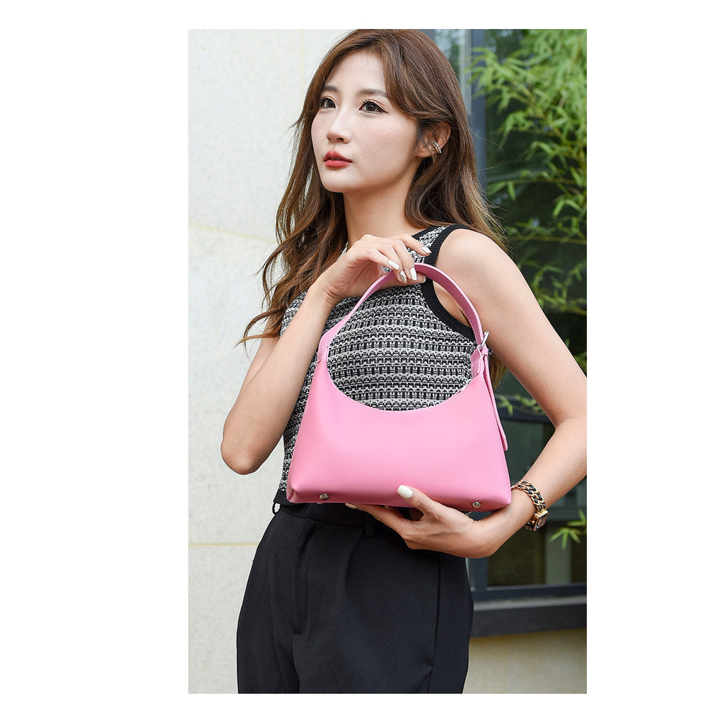 Ielgy French Texture Underarm Bag High-End Niche Shoulder Handbag All-Match Simple