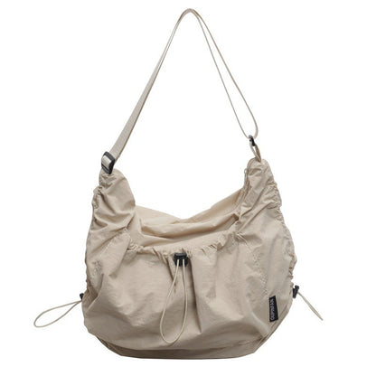 Ielgy Nylon Cloth Tote Bag Large Capacity Can Cross-Body All-Match One-Shoulder Class Com