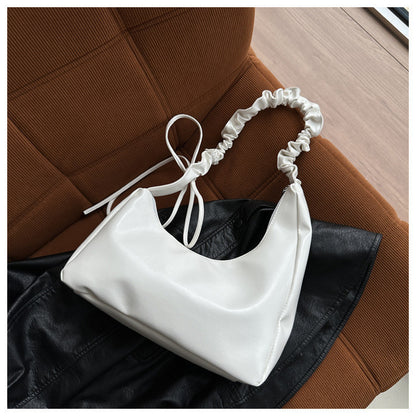 Ielgy Large Capacity Bag Ladies Black Shoulder Portable Small Square Bag