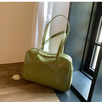 Ielgy High-End Commuter Large-Capacity Bag Fashionable All-Match One-Shoulder Portable Briefcase