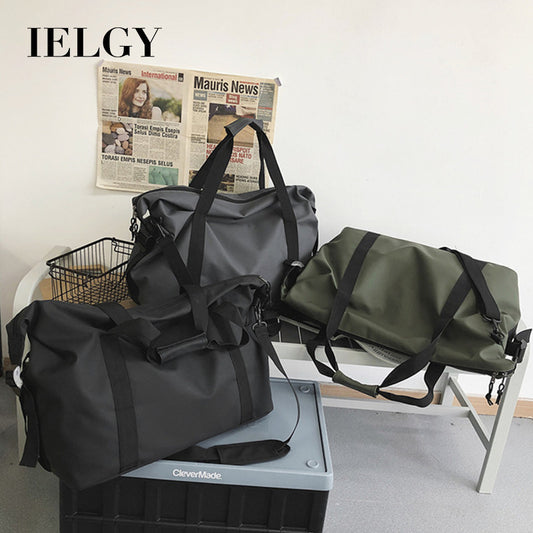 Ielgy Short-Distance Travel Bag Large-Capacity One-Shoulder Storage Duffel Bag Student Leisure