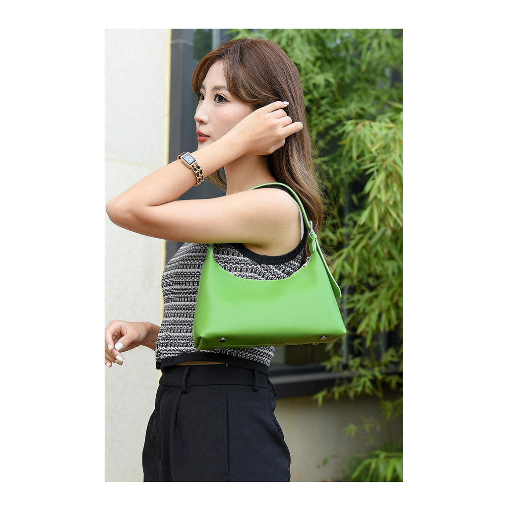 Ielgy French Texture Underarm Bag High-End Niche Shoulder Handbag All-Match Simple