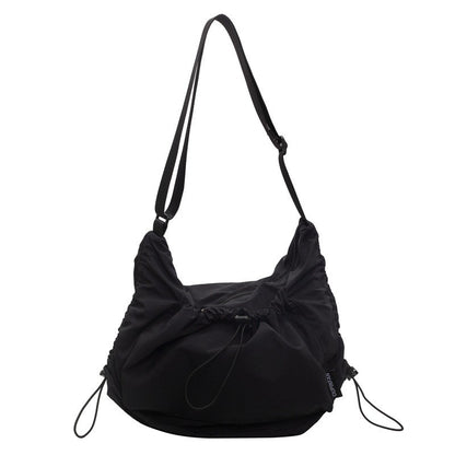 Ielgy Nylon Cloth Tote Bag Large Capacity Can Cross-Body All-Match One-Shoulder Class Com