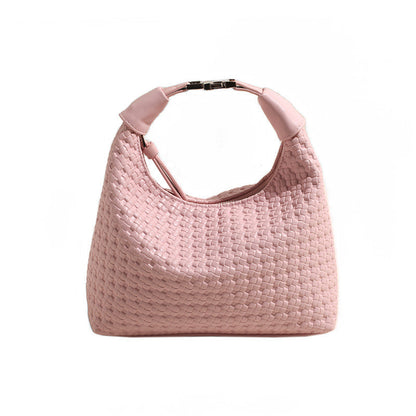 Ielgy Hand-Carry Fashion Pea Bag Simple Casual All-Match One-Shoulder High-End Cross-Body Female Bag