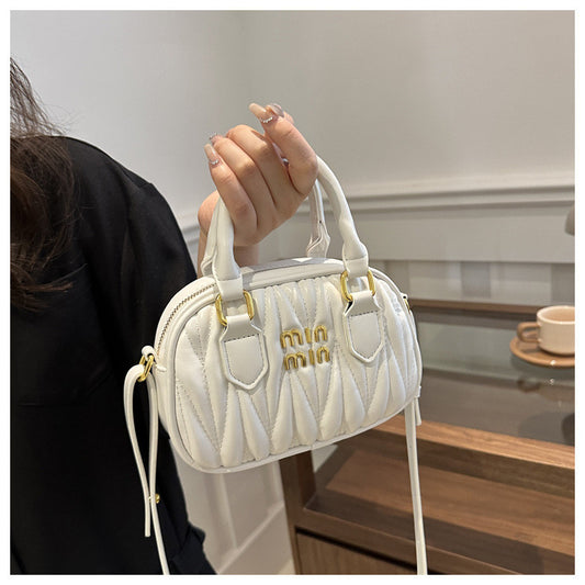 Ielgy Western Style Embroidered Thread Pillow Bag Korean Version Trendy One-Shoulder Messenger Portable Fashion Fema