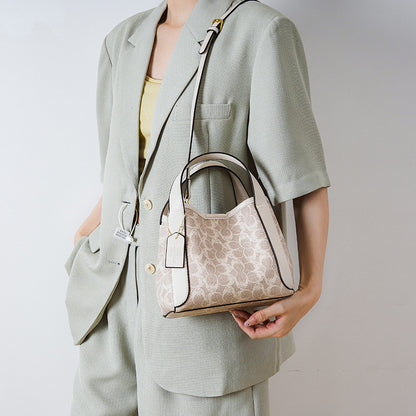 Ielgy Fashion Female Bag All-Match Casual Shoulder Handbag Retro Crossbody