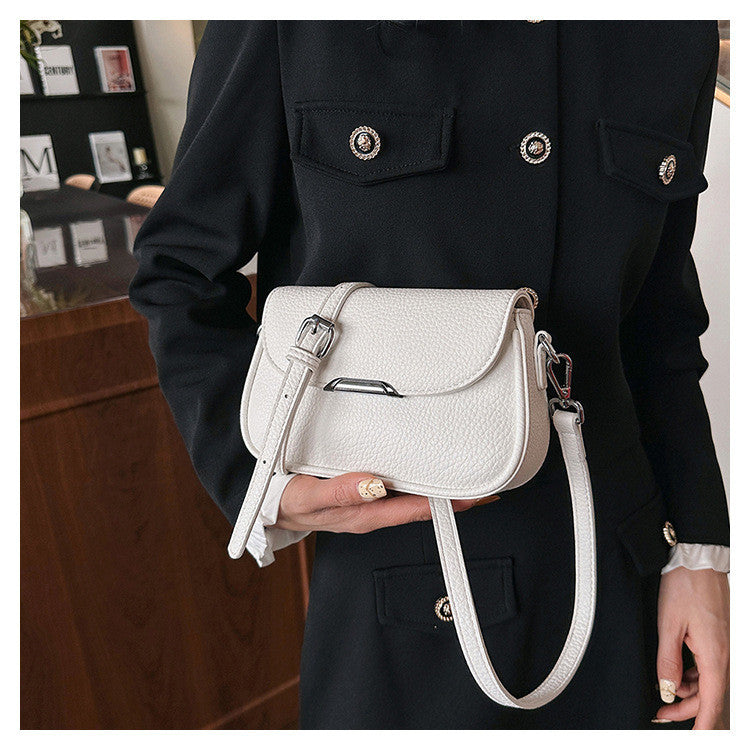 Ielgy Ladies Bag High-End Fashionable All-Match One-Shoulder Cross-Body Small Square