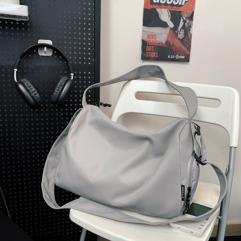 Ielgy Leisure Large-Capacity Travel Bag All-Match Simple Cross-Body Sports Yoga Gym Bag Waterproof Backpack