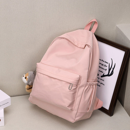 Ielgy Backpack Nylon Ultra-Light Casual Bag Japanese Large-Capacity Travel Bag Student School Bag